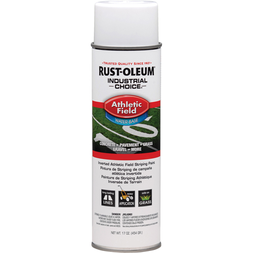Industrial Choice&reg; AF1600 Athletic Field Striping Paint, White, 17 oz., Aerosol Can Helyx Safety & Industrial Supplies