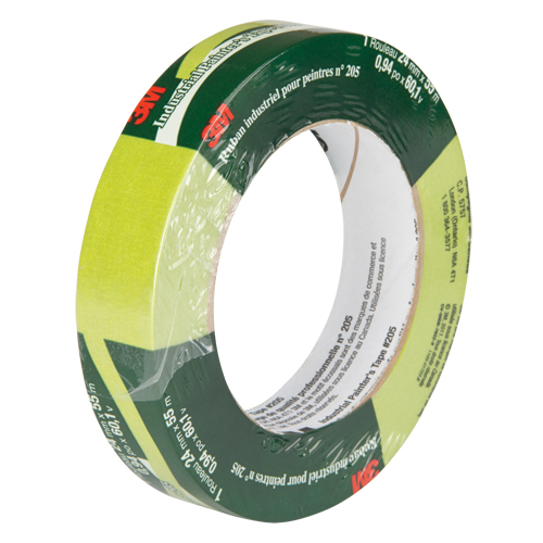 Ruban-cache pour peintre 205, 24 mm (1") x 55 m (180'), Vert Helyx Safety & Industrial Supplies