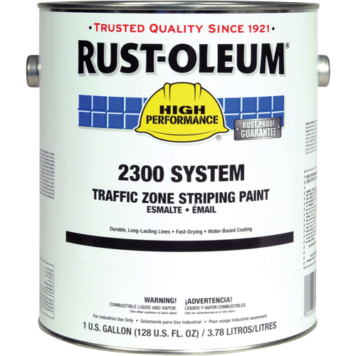 Peinture pour traçage de ligne pour zone de circulation System 2300, Jaune, 5 gal., Gallon Helyx Safety & Industrial Supplies