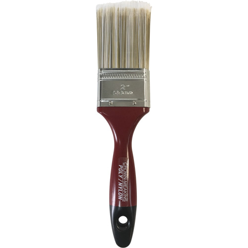Semi-Pro Paint Brush, Poly/Nylon, Wood Handle, 2" Width Helyx Safety & Industrial Supplies