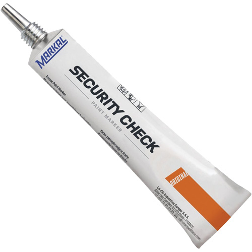 Marqueur de peinture de contr&ocirc;le de s&eacute;curit&eacute;, 1,7 oz, Tube, Orange Helyx Safety & Industrial Supplies