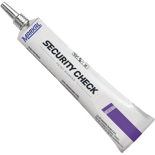 Security Check Paint Marker, 1.7 oz., Tube, Purple Helyx Safety & Industrial Supplies