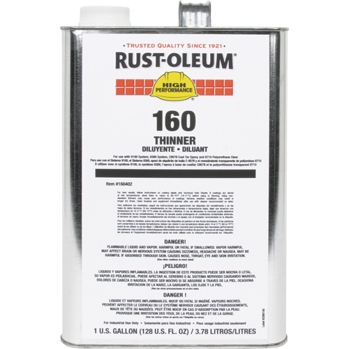 Paint Thinner, Gallon, 1 gal. Helyx Safety & Industrial Supplies