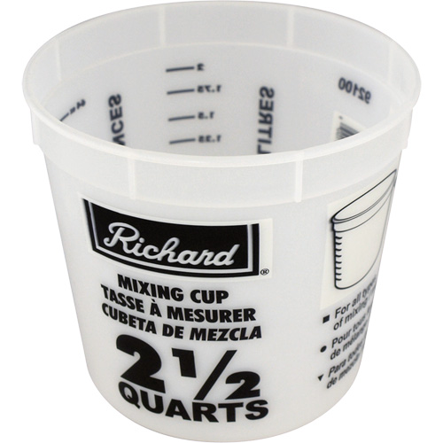 Tasse de m&eacute;lange en plastique Helyx Safety & Industrial Supplies