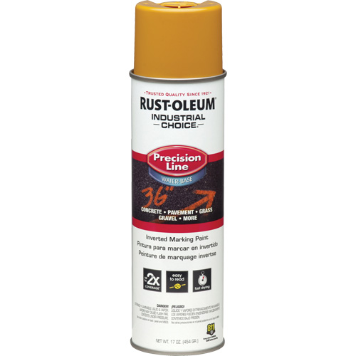 M1800 Water-Based Precision Line Marking Paint, 17 oz., Aerosol Can Helyx Safety & Industrial Supplies