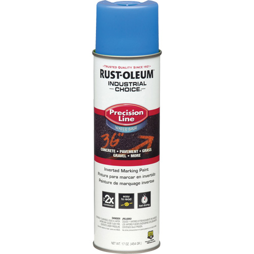 M1800 Water-Based Precision Line Marking Paint, 17 oz., Aerosol Can Helyx Safety & Industrial Supplies