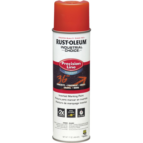 M1800 Water-Based Precision Line Marking Paint, 17 oz., Aerosol Can Helyx Safety & Industrial Supplies