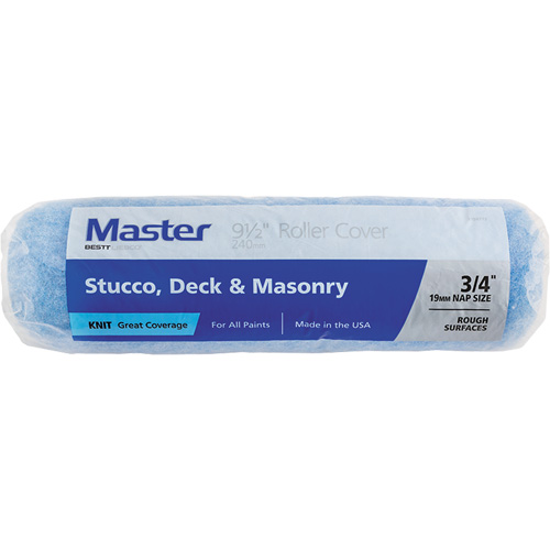 Master Knit Roller Cover, 19 mm (3/4") Nap, 240 mm (9-1/2") L Helyx Safety & Industrial Supplies
