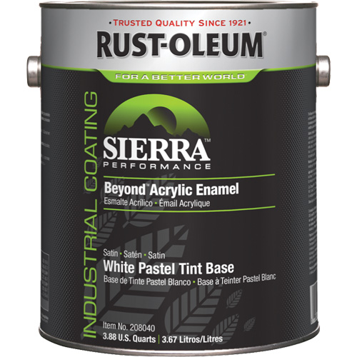 Sierra Performance Beyond Acrylic Enamel, Gallon, Tint Base Helyx Safety & Industrial Supplies