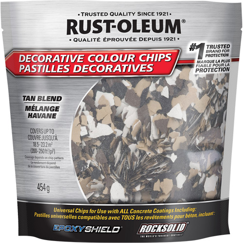 Pastilles de couleur d&eacute;coratives, 474 g, Sac, M&eacute;lange havane Helyx Safety & Industrial Supplies