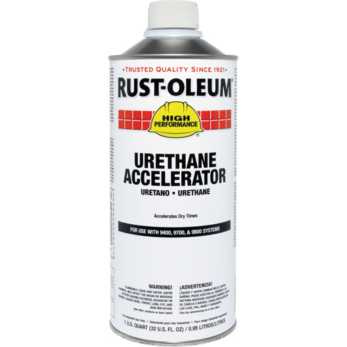 High Performance 9700/9800 Urethane Accelerator, 32 oz., Bottle Helyx Safety & Industrial Supplies