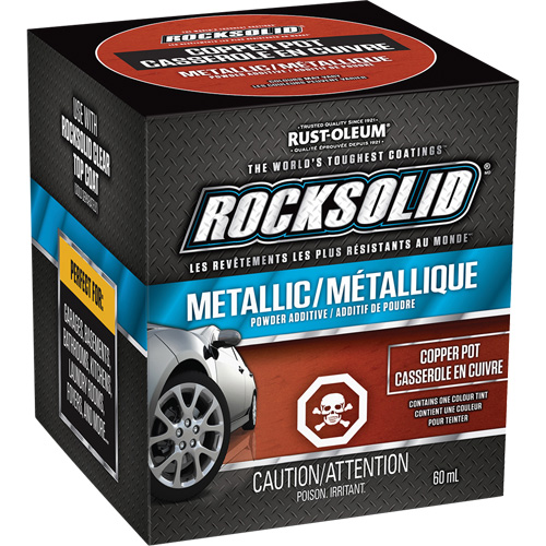 RockSolid&reg; Metallic Powder Additive, 60 mL, Bottle, Copper Pot Helyx Safety & Industrial Supplies