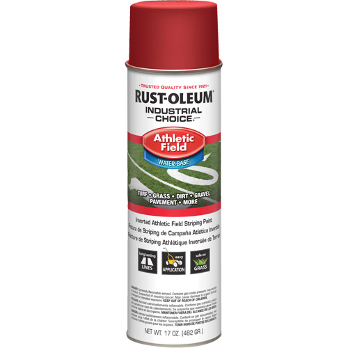 AF1600 Athletic Field Striping Paint, Red, Aerosol Can Helyx Safety & Industrial Supplies