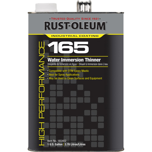 165 Water Immersion Thinner, Gallon, 1 gal. Helyx Safety & Industrial Supplies