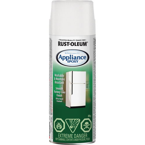 Specialty Appliance Epoxy Coating, Aerosol Can, White Helyx Safety & Industrial Supplies