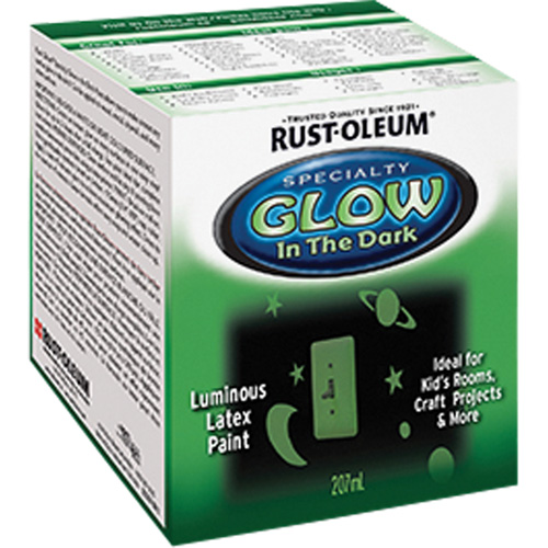 Specialty Glow-in-the-Dark Paint, 207 ml, Kit, Clear Helyx Safety & Industrial Supplies