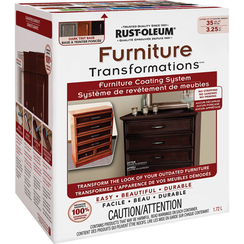 Furniture Transformations&reg; Furniture Coating System, 1.72 L, Kit, Tint Base Helyx Safety & Industrial Supplies