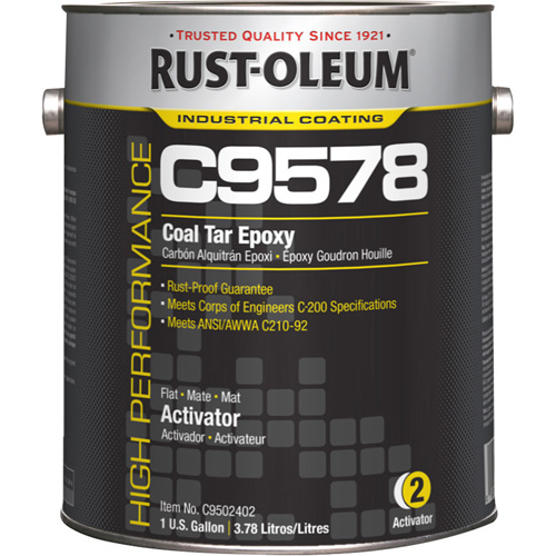 C9578 System Coal Tar High Solids Epoxy Activator, Gallon Helyx Safety & Industrial Supplies