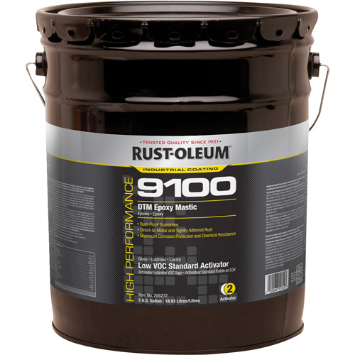 9100 System DTM Epoxy Mastic Standard 250 VOC Activator, 5 gal., Pail Helyx Safety & Industrial Supplies