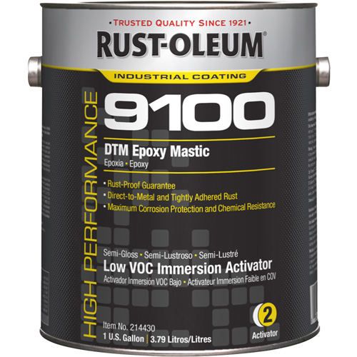 9100 System DTM Epoxy Mastic Immersion 250 VOC Activator, Gallon Helyx Safety & Industrial Supplies