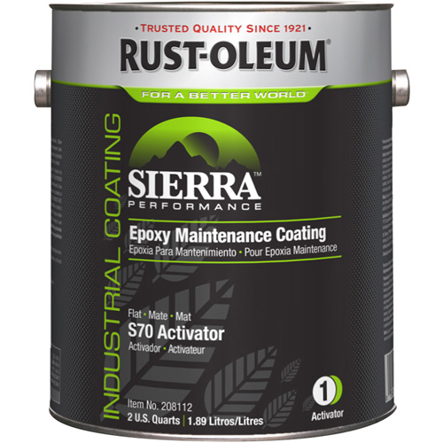Sierra Performance S70/S71 Water-Based Epoxy Acrylic Primer Activator, Gallon, White Helyx Safety & Industrial Supplies