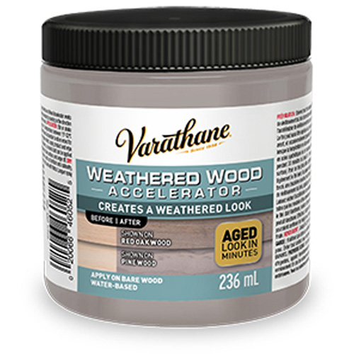 Acc&eacute;l&eacute;rateur de vieillissement du bois Varathane, 236 ml, Canette, Gris Helyx Safety & Industrial Supplies