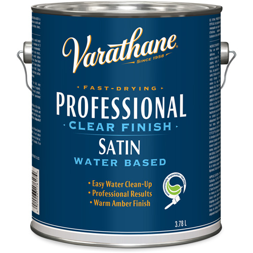 Fini professionnel Varathane, 3,78 L, Transparent, Satin Helyx Safety & Industrial Supplies