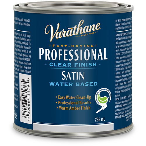 Fini professionnel Varathane, 236 ml, Transparent, Satin Helyx Safety & Industrial Supplies