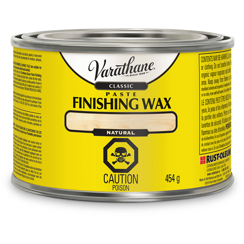 Cire de finition en p&acirc;te classique Varathane, 450 g, Naturel, Mat Helyx Safety & Industrial Supplies