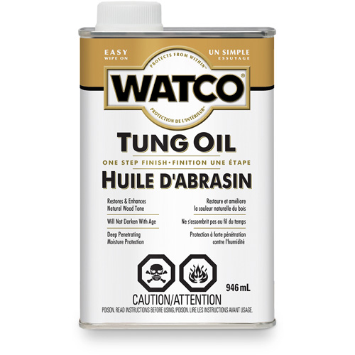 Huile dabrasin Watco, 946 ml, Transparent, Transparent Helyx Safety & Industrial Supplies