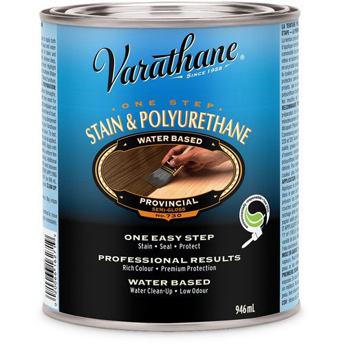 Varathane&reg; One Step Stain & Polyurethane, 946 ml, Provincial Helyx Safety & Industrial Supplies