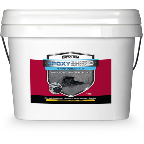 Remplisseur de nids-de-poule dasphalte EpoxyShield, Seau, Noir Helyx Safety & Industrial Supplies
