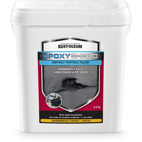 Remplisseur de nids-de-poule dasphalte EpoxyShield, Seau, Noir Helyx Safety & Industrial Supplies