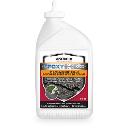 Mat&eacute;riau de remplissage de fissures caoutchout&eacute; de qualit&eacute; sup&eacute;rieure EpoxyShield, Bouteille, Noir Helyx Safety & Industrial Supplies