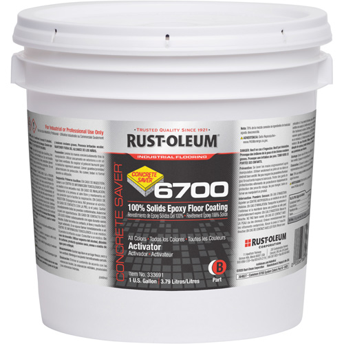 Rev&ecirc;tement pour plancher &agrave; d&eacute;lai dutilisation allong&eacute; du syst&egrave;me 6700, 1 gal., &eacute;poxy, Tr&egrave;s brillant Helyx Safety & Industrial Supplies