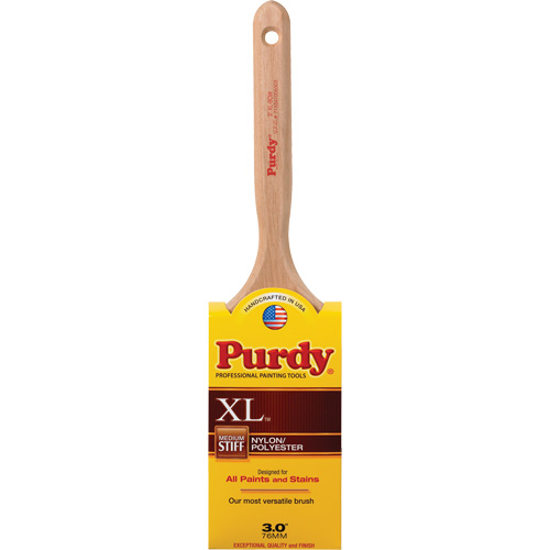 Pinceau XL Bow, Poly/nylon, Manche Bois, Largeur de 3" Helyx Safety & Industrial Supplies