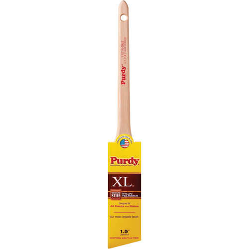 XL Dale Paint Brush, Poly/Nylon, Wood Handle, 1-1/2" Width Helyx Safety & Industrial Supplies