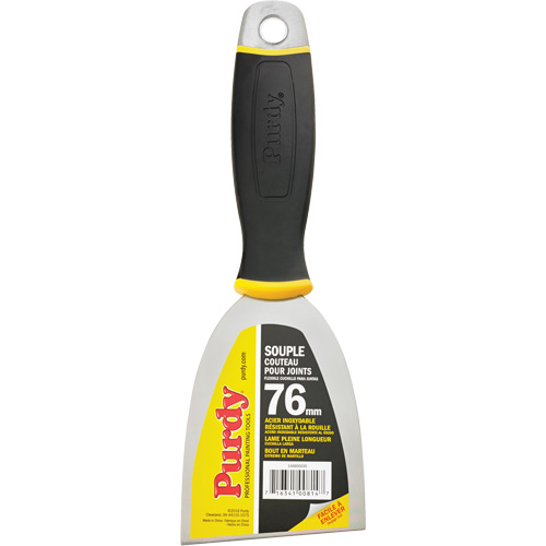 Couteau &agrave; joints de premi&egrave;re qualit&eacute;, Lame Acier inoxydable, Largeur 3", Manche Plastique Helyx Safety & Industrial Supplies
