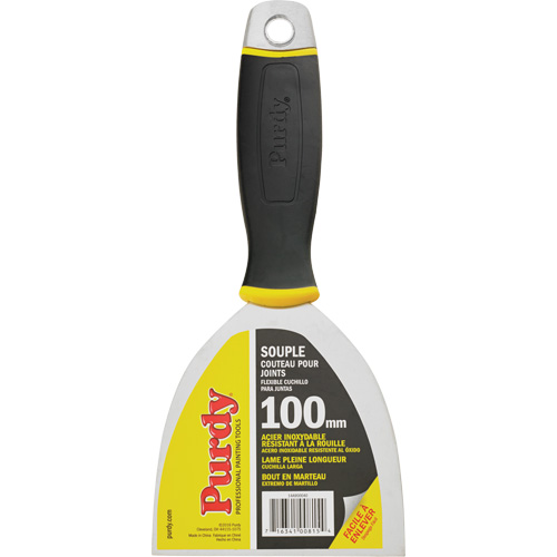 Premium Joint Knife, Stainless Steel Blade, 4" Wide, Plastic Handle Helyx Safety & Industrial Supplies