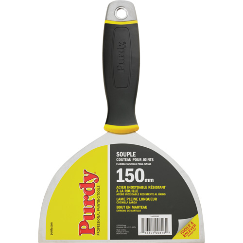 Premium Joint Knife, Stainless Steel Blade, 6" Wide, Plastic Handle Helyx Safety & Industrial Supplies