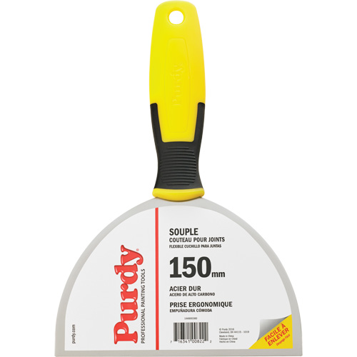 Couteau &agrave; joints flexible pour entrepreneur, Lame Acier &agrave; haute teneur en carbone, Largeur 6", Manche Plastique Helyx Safety & Industrial Supplies
