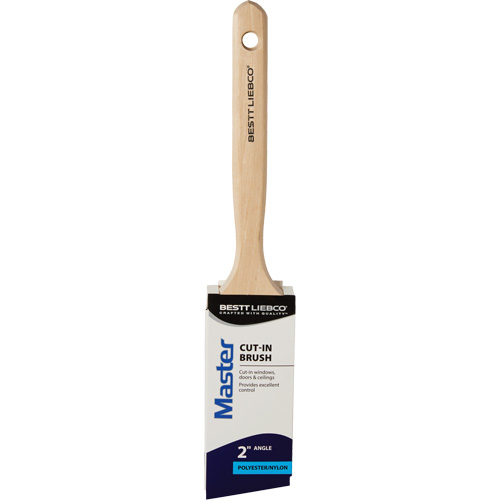 Brosse coup&eacute;e Master, Poly/nylon, Manche Bois, Largeur de 2" Helyx Safety & Industrial Supplies