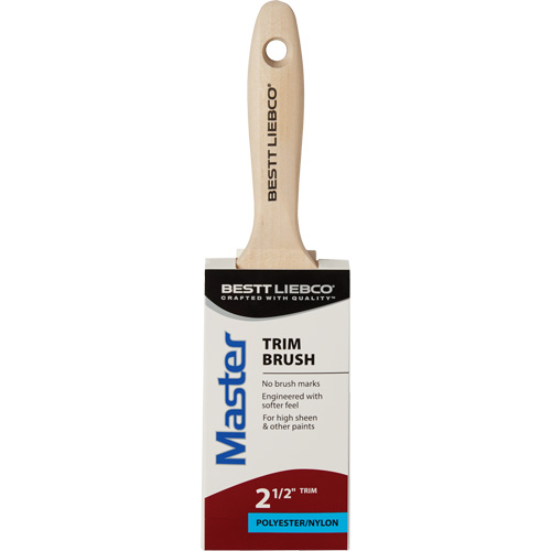Pinceau pour garnitures Master, Poly/nylon, Manche Bois, Largeur de 2-1/2" Helyx Safety & Industrial Supplies