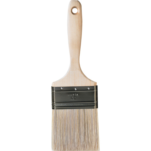 One Coat Trim & Wall Brush, White China, Wood Handle, 3" Width Helyx Safety & Industrial Supplies