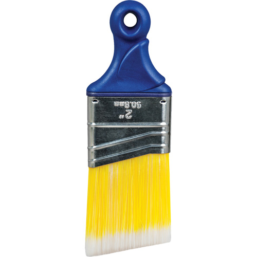 Pinceau &agrave; manche en caoutchouc pour espace &eacute;troit Quick Solutions, Polyester, Manche Plastique, Largeur de 2" Helyx Safety & Industrial Supplies