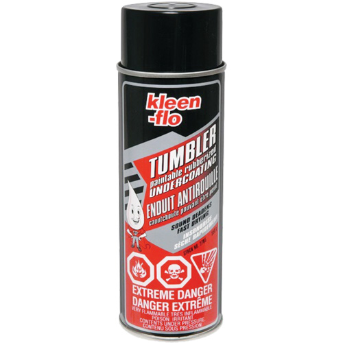 Tumbler Paintable Rubberized Undercoating, 550 g, Aerosol Can Helyx Safety & Industrial Supplies