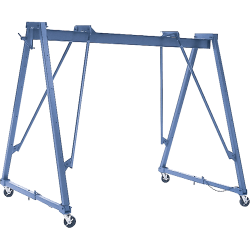 Adjustable Gantry Cranes, 15' L, 4000 lbs. (2 tons) Capacity Helyx Safety & Industrial Supplies