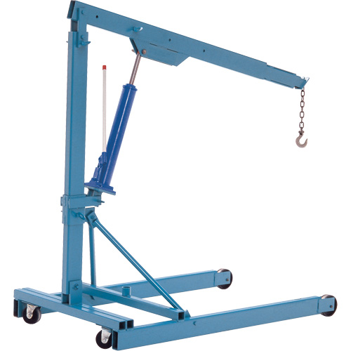 Grues Portatives, Lev&eacute;e 8', 1000 lb (0,5 tonne), 70-1/2" bras, 69-1/4" ha Helyx Safety & Industrial Supplies