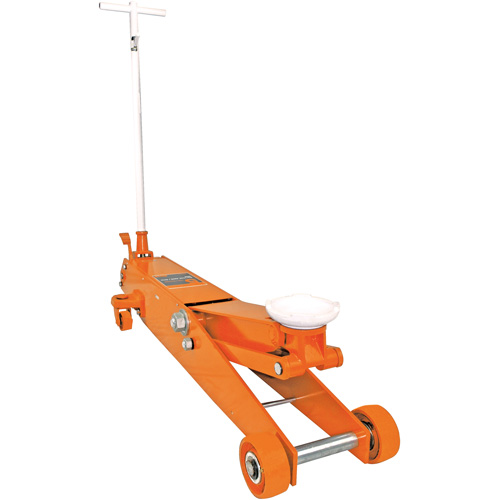 Crics de garage, 5 tonne(s) Capacit&eacute;, 6" Abaiss&eacute;e, 22-1/2" &eacute;lev&eacute;e, Hydraulique &agrave; main Helyx Safety & Industrial Supplies