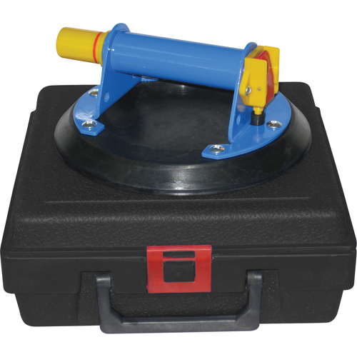 Ventouses de levage manuel - Ventouses a/m&eacute;canisme &agrave; pompe, 8" dia., Capacit&eacute; 123 lb Helyx Safety & Industrial Supplies
